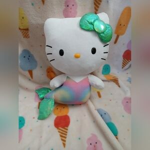 Hello Kitty Mermaid Plush Sanrio Stuffed Toy TY Colllectable